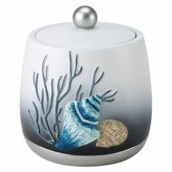 Best Sale 🔔 Bathroom Jars Avanti Blue Lagoon Jar 🤩