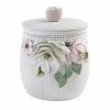 Brand new 💯 Bathroom Jars Avanti Spring Garden Bath Jar ⌛