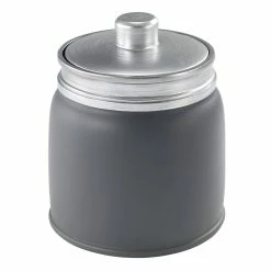 Buy 🤩 Bathroom Jars Avanti Memphis Grey Jar 🧨