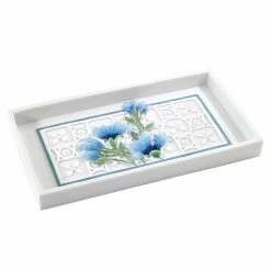 New 👍 Bath Accessories Avanti Garden View Bathroom Tray ✨