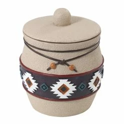 Outlet 🔔 Bathroom Jars Avanti Navajo Dance Jar ✨
