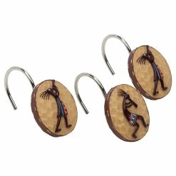 Cheapest ✔️ Shower Curtain Hooks Avanti Kokopelli Shower Hooks 🧨