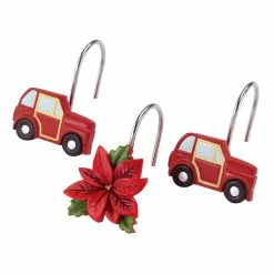 Buy 💯 Avanti Woody Wagon Shower Curtain Hooks 🔥