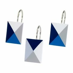 Buy 🧨 Shower Curtain Hooks Avanti Now House By Jonathan Adler Bleecker Shower Hooks ⌛