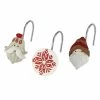 Discount 💯 Avanti 🎄 Christmas Gnomes Shower Curtain Hooks 🤩 -Cheap Avanti Store unnamed file 147