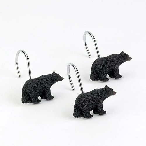 Top 10 βοΈ Avanti Black Bear Lodge Shower Curtain Hooks π₯ 3 Top 10 βοΈ Avanti Black Bear Lodge Shower Curtain Hooks π₯