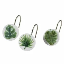 Flash Sale 👏 Shower Curtain Hooks Avanti Viva Palm Shower Hooks ⌛