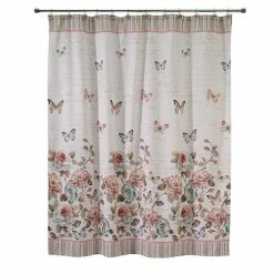 Wholesale 💯 Shower Curtains Avanti Butterfly Garden Shower Curtain 😀