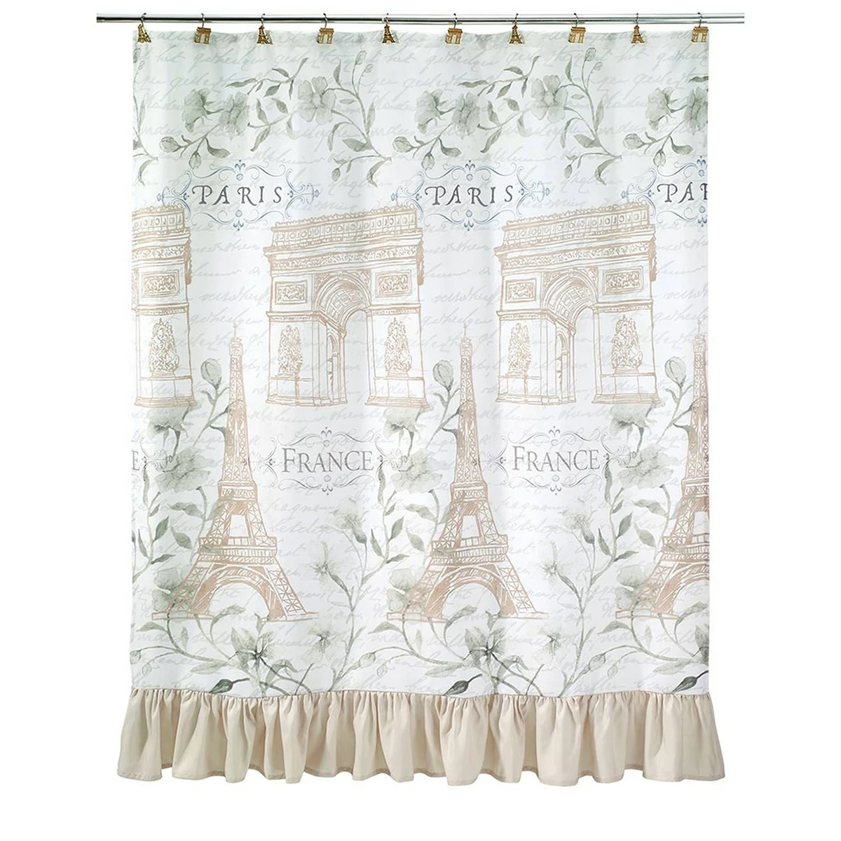 Coupon 🥰 Shower Curtains Avanti Paris Botanique Shower Curtain 🎁 4 Coupon 🥰 Shower Curtains Avanti Paris Botanique Shower Curtain 🎁 - Image 2