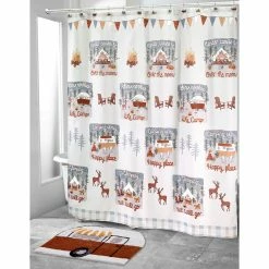 Best reviews of 🤩 Shower Curtains Avanti Gone Glamping Shower Curtain 😍