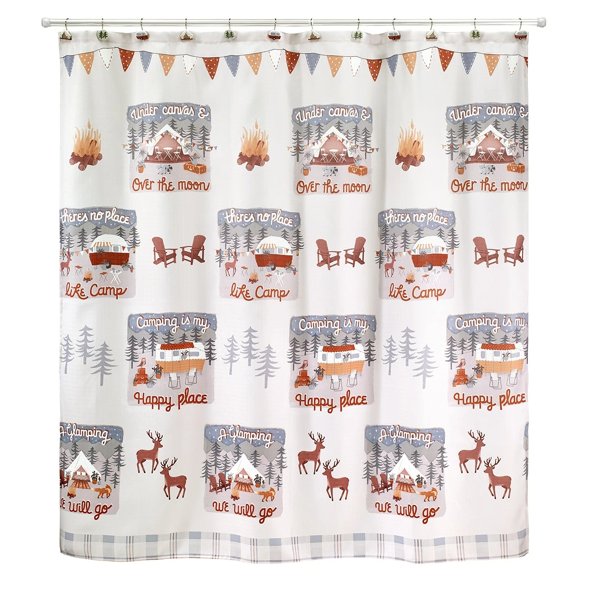 Best reviews of ๐คฉ Shower Curtains Avanti Gone Glamping Shower Curtain ๐ 4 Best reviews of ๐คฉ Shower Curtains Avanti Gone Glamping Shower Curtain ๐ - Image 2