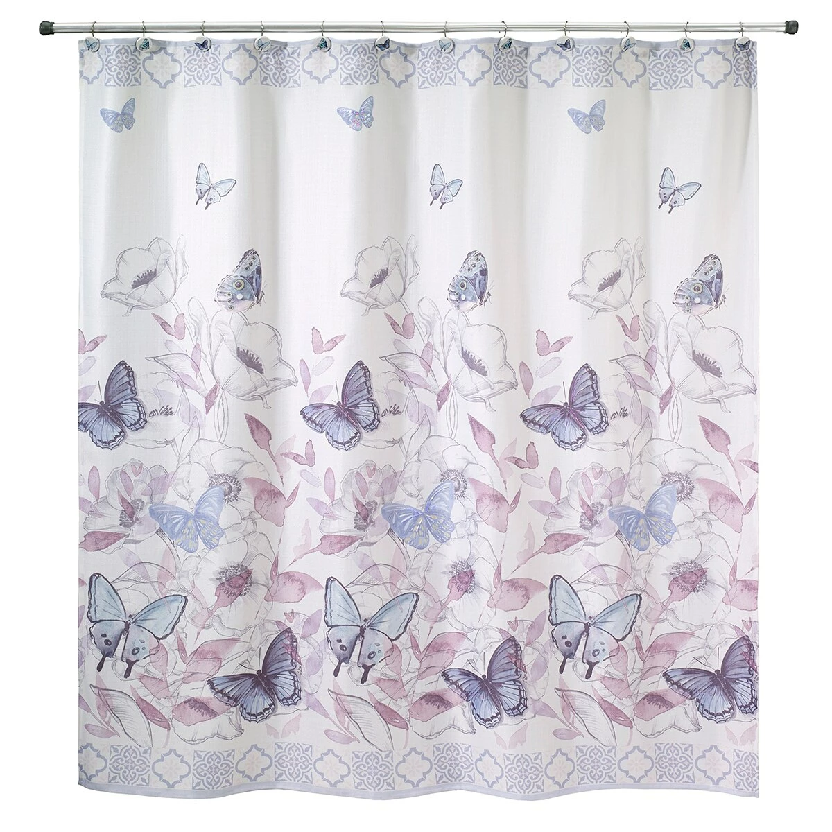 Buy 🎉 Shower Curtains Avanti In The Garden Shower Curtain ✔️ 3 Buy 🎉 Shower Curtains Avanti In The Garden Shower Curtain ✔️