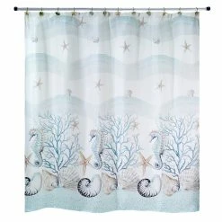 Buy 🥰 Shower Curtains Avanti Coastal Terrazzo Shower Curtain 🎁