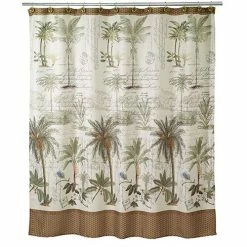 Buy ❤️ Shower Curtains Avanti Colony Palm Shower Curtain ⌛