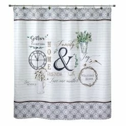 Budget 👏 Shower Curtains Avanti Modern Farmhouse Shower Curtain ✨