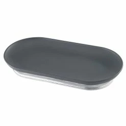 Hot Sale ❤️ Bath Accessories Avanti Memphis Grey Tray 🔥