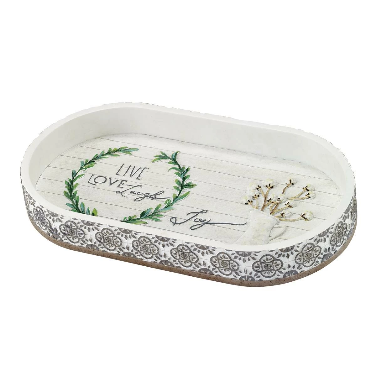 Cheap ๐ Bath Accessories Avanti Modern Farmhouse Tray ๐ 3 Cheap ๐ Bath Accessories Avanti Modern Farmhouse Tray ๐