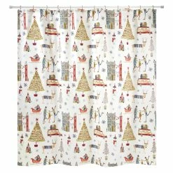 Coupon 🥰 Shower Curtains Avanti Holiday Town Shower Curtain 👍