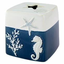 Best deal 🤩 Tissue Box Holders Avanti Batik Coastal Tissue Cover 🛒