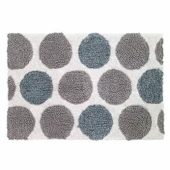 Deals 🛒 Bath Rugs & Mats Avanti Dotted Circles Bath Rug 🎉