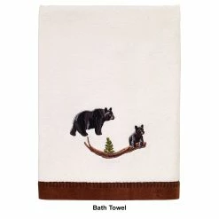 Cheapest 🔥 Towels Avanti Black Bear Lodge Towel Collection 🎉 -Cheap Avanti Store unnamed file 757