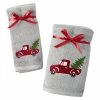 Flash Sale ✔️ Avanti 🎁 Christmas Truck 2pk. Hand/Fingertip Towels 👏 -Cheap Avanti Store unnamed file 796