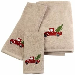 Best deal ⌛ Towels Avanti Holiday Truck Bath Towel Collection 🎉