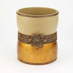 New 😉 Trash Cans Avanti Braided Medallion Wastebasket ✔️