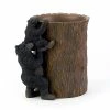 Hot Sale 🌟 Trash Cans Avanti Black Bear Lodge Wastebasket ⭐ -Cheap Avanti Store unnamed file 866