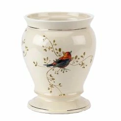 Hot Sale 🥰 Trash Cans Avanti Gilded Birds Wastebasket 🤩