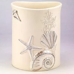 Top 10 ⌛ Trash Cans Avanti Sequin Shells Wastebasket 🔔